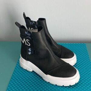 Toms Black Alpargata Combat Ankle Boots Women Size 8.5